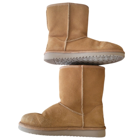 Koolaburra by Ugg Victoria Short Boot in Chestnut Size 9 - Picture 3 of 5